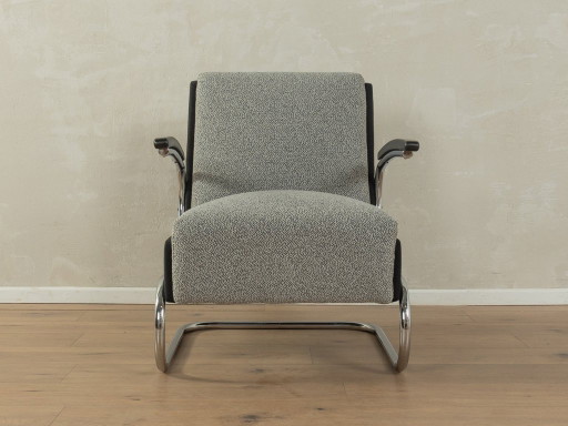 Sillón de los años 30, Mücke-Melder – fauteuils, Textile, Wood