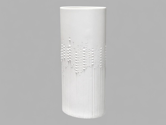 Image 1 of Precioso jarrón rosenthal blanco una joya en cualquier mesa
