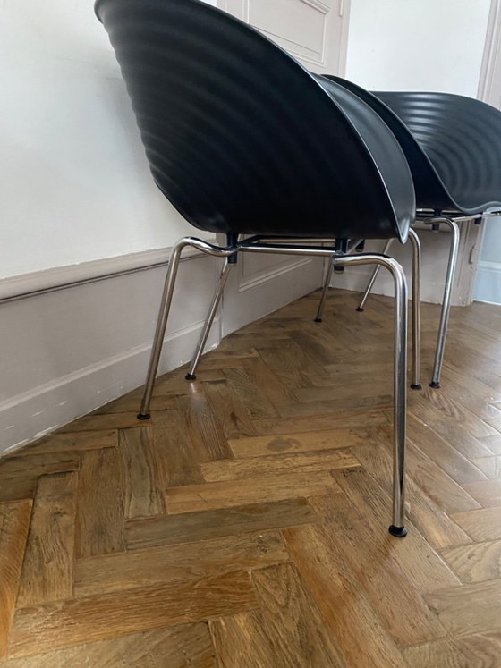 Image 1 of 2 black Vitra Tom Vac chairs, Ron Arad