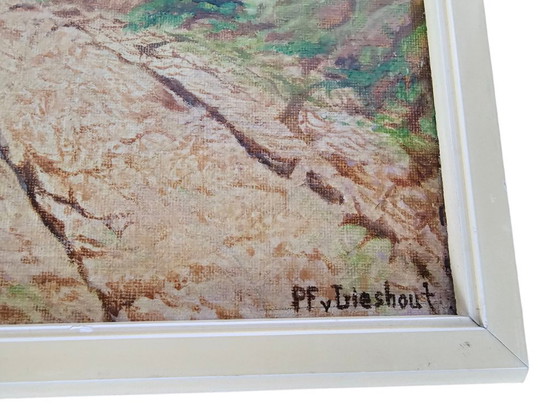 Image 1 of P.F. van Lieshout – Öl auf Leinwand – 2. Hälfte des 20. Jahrhunderts