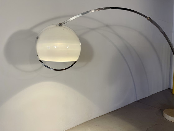 Image 1 of Bogenlampe Guzzini 1970er Jahre