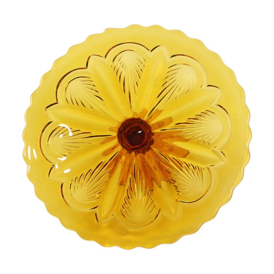 Image 1 of Vassoio per torte in ambra Art Déco