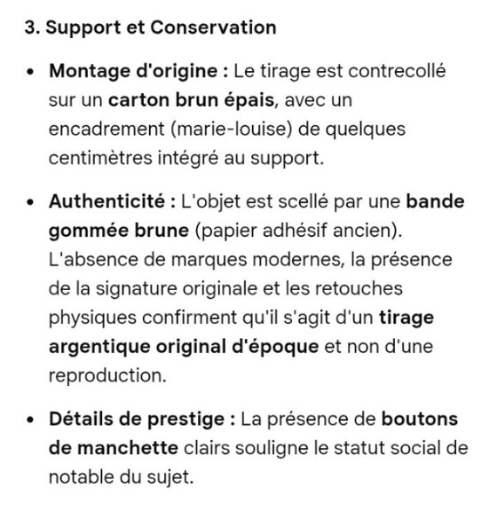 Image 1 of Portretfoto van Ferdinand Larnaude uit de studio's van Paul le Garçon, Parijs, 1919