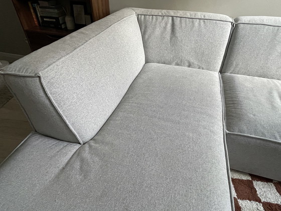 Image 1 of Moderne hoekbank modulair lichtgrijs