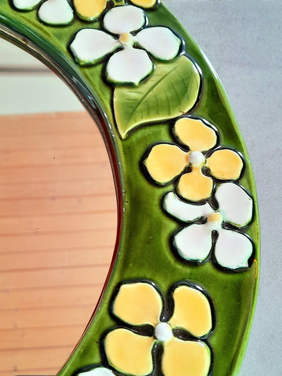 Image 1 of Mithé Espelt Keramikspiegel, Modell Tiare