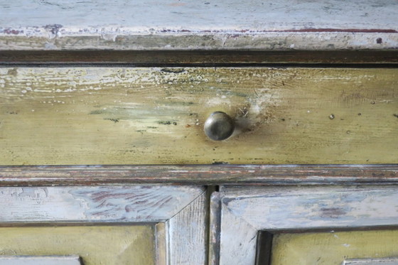 Gustaviaans beschilderd buffet/dressoir, Zweden 1780 – Wood (photo 3 of 21)