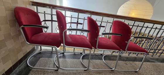 Image 1 of Gispen 413 high frame mat with rib fabric (must be reupholstered)