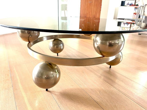 Prachtige authentieke jaren ‘70 Sputnik Space Age salontafel