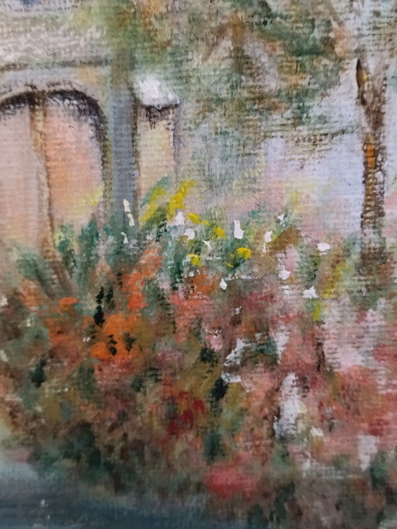 Painting, classic, rural landscape, church – Art, Wood, Canvas (photo 3 of 13)