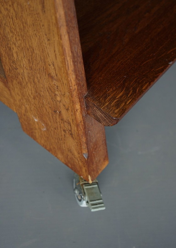 Scaletta da biblioteca vintage in rovere del XX secolo – Oggetti decorativi, Wood (photo 11 of 17)