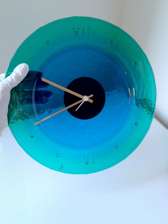 Image 1 of Orologio Ca' dei Vetrai in vetro di Murano