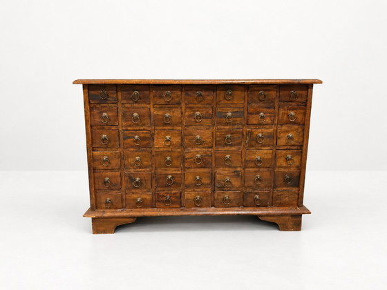 Cassettiera Farmacia da Farmacista – Cassettiere, Legno, Ottone (photo 2 of 5)