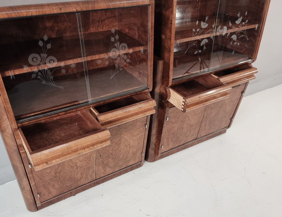 Image 1 of Art Deco kasten, jaren 40