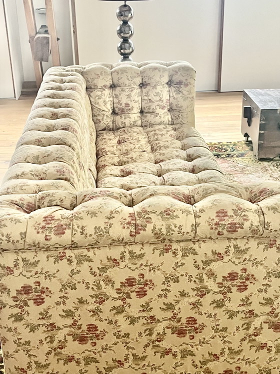 Klassisches englisches 3-Sitzer-Sofa – Textile (photo 11 of 13)