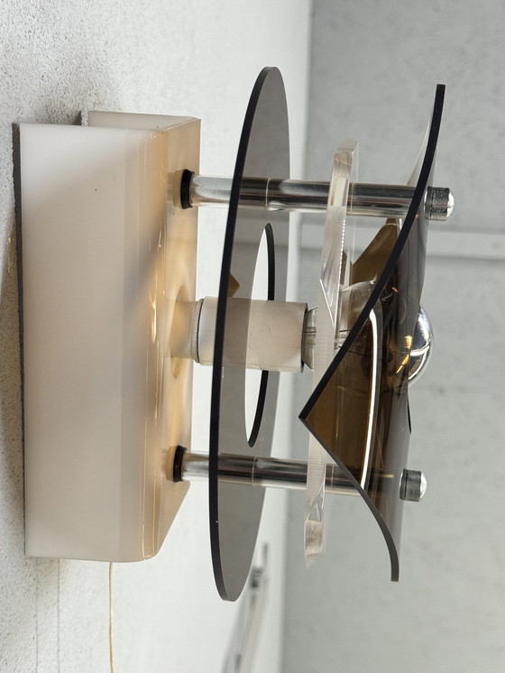 Image 1 of Herda Space Age Wall Lamp 1970s