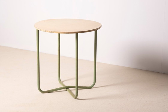 Image 1 of Vintage Pastel Bauhaus Side Table, 1930s