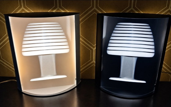 Unieke Italiaanse Designset Kundalini Mirage hologram-lampen (Slechts 35 sets wereldwijd)! – Tafellampen (photo 2 of 6)