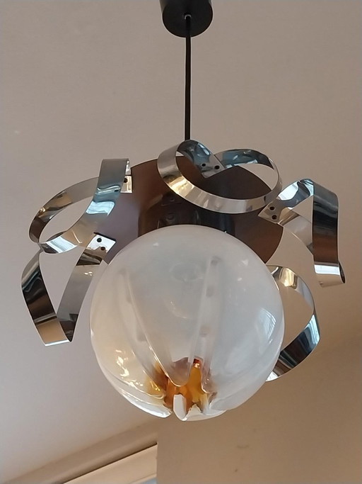 Italian Murano Ceiling light Space Age
