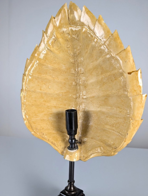 Lampada a guscio di tartaruga in resina finto tartaruga, stile Maison Jansen, anni '70 – masion jansen (photo 5 of 15)