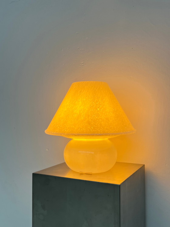 Vintage paddenstoel tafellamp – Glashütte Limburg model 6328 – Tafellampen, Mid Century Modern (photo 4 of 7)