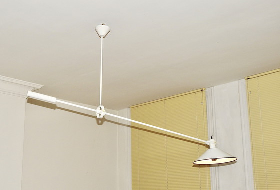 Image 1 of Lampe à contrepoids du milieu du siècle, conçue par J. Hoogervorst pour Anvia, années 1970