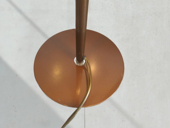Image 1 of Dijkstra - Zeldzaam model - Space Age Design / MCM Vloerlamp met twee kappen