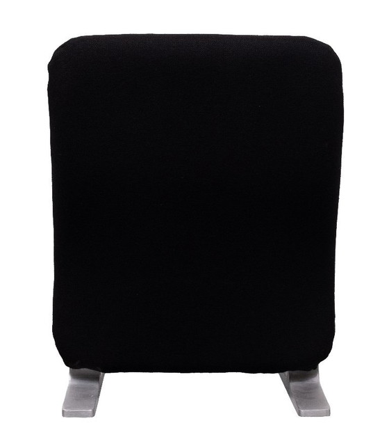 F780 Concorde Lounge Chair by Pierre Paulin for Artifort, Poltrone, Alluminio, Nero, Vintage (foto 7 di 11)