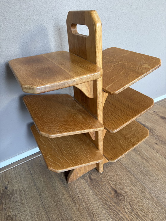 Portariviste vintage a forma di albero, rovere, anni '60 – Wood (photo 2 of 9)