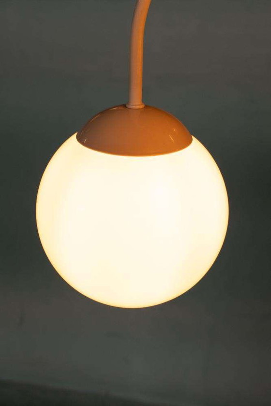 Image 1 of Space age waterfall floor lamp minimalist floor lamp white