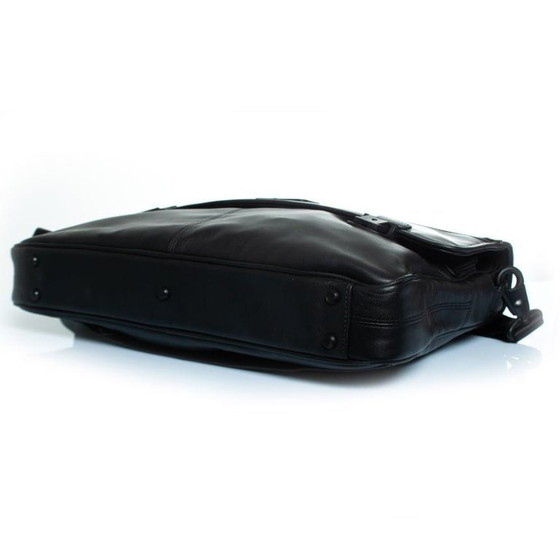 Image 1 of Tumi, Alpha slim flap leather brief bag