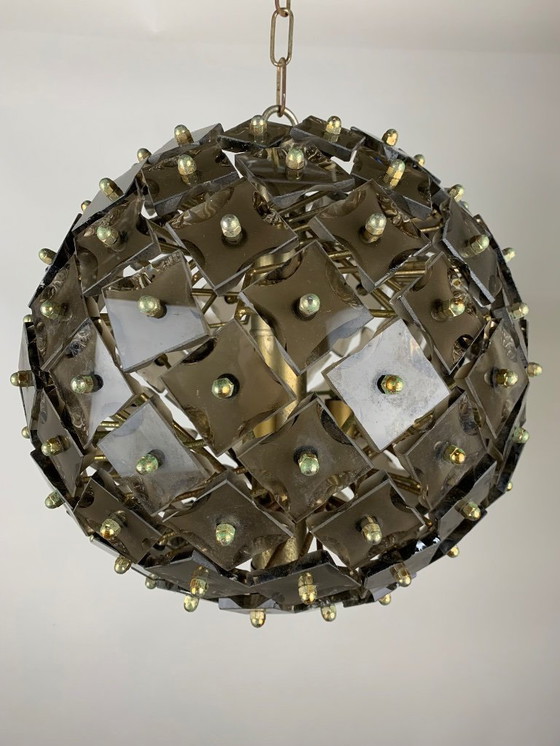 Image 1 of Lampadario Zero Quattro Sputnik 1970