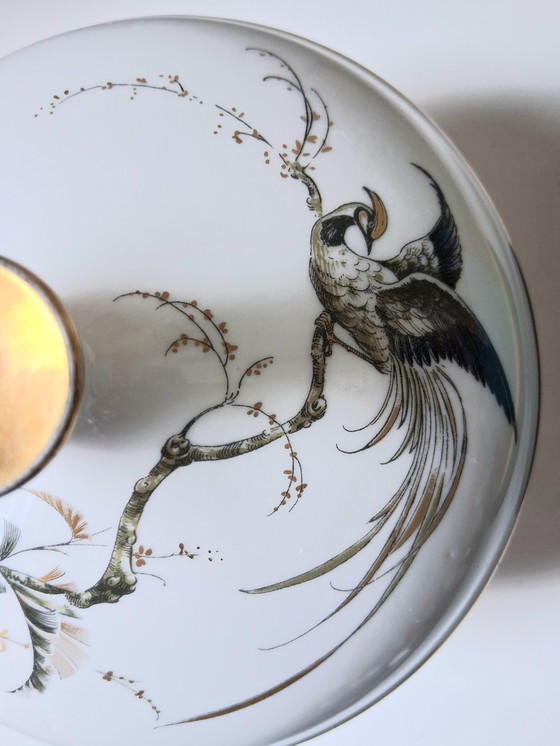 Image 1 of Plat à bonbons,porcelaine,Bavaria Albeth Kaiser,Paradies