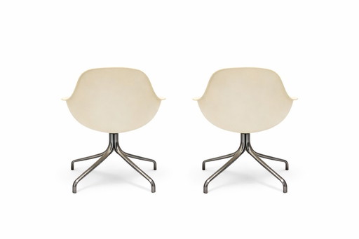Set of 2 Chris Martin IKEA chairs – vintage design – swivel