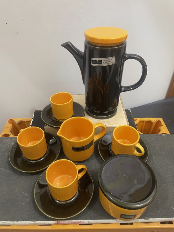 Image 1 of Set da caffè in ceramica di SIC ceramiche artistiche 