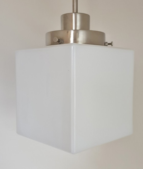 Image 1 of 2 Art Deco GISO (Gispen) hanglampen Kubus