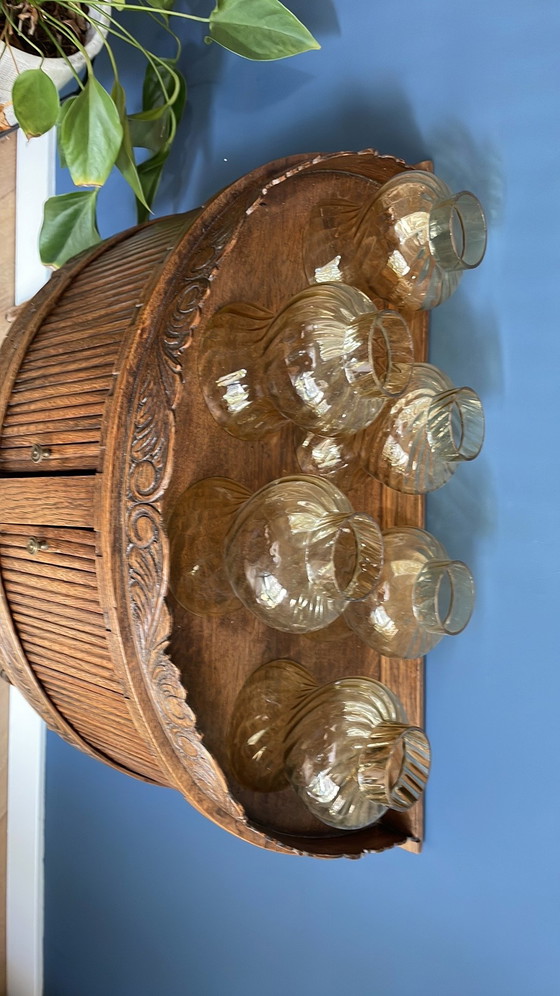 6 paralumi in vetro in stile retrò – Lampade a sospensione, Glass (photo 7 of 7)