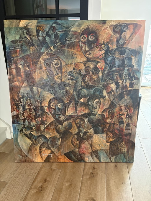 Pintura Kun Adnyana “Komunitas Purba”