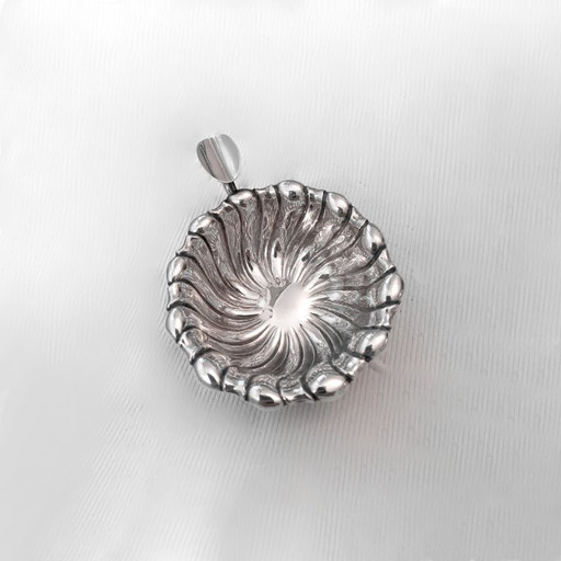 CENICERO ANTIGUO - PLATA MACIZA 925 – CONTRASTE ESTRELLA 