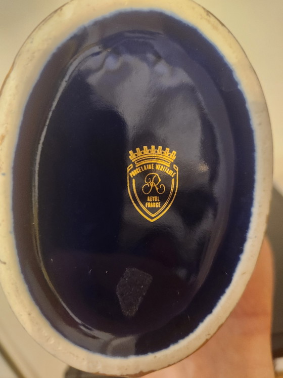 Image 1 of Bellissima bottiglia/decanter vintage in porcellana Revol France - Corsica e Napoleone