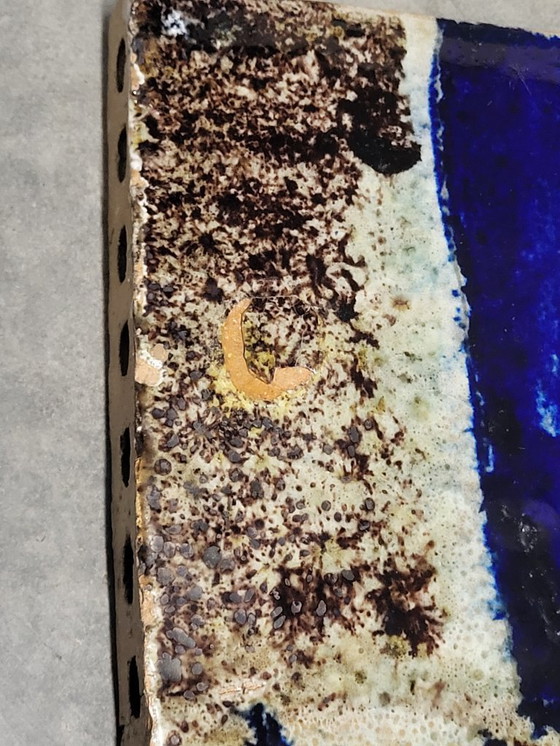 Image 1 of 3 piastrelle artistiche in ceramica 1960