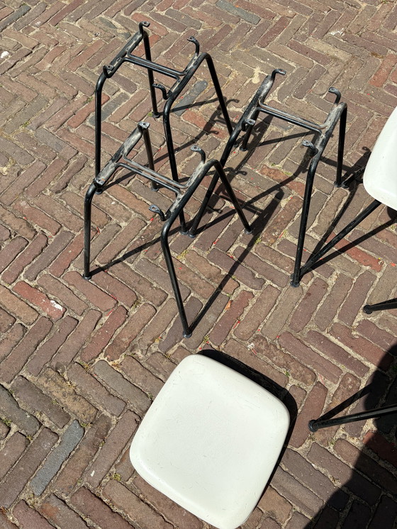 Image 1 of Industrial Stools; 6 Pieces