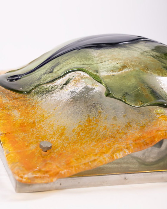 Par de lámparas de pared de cristal de Murano de la década de 1960 diseñadas por Toni Zuccheri para Mazzega. (photo 11 of 17)
