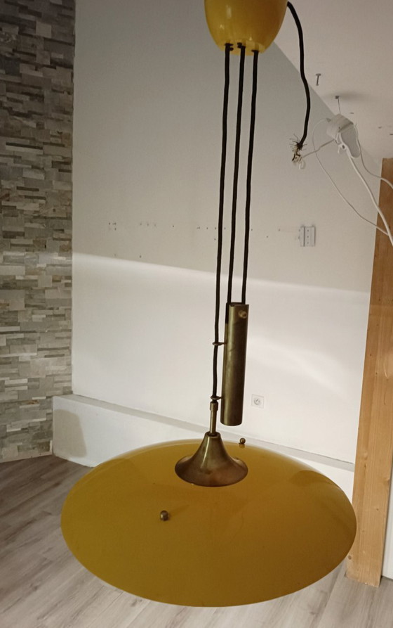 Image 1 of Lampada a sospensione con contrappeso Saliscendi, Italia, anni '60