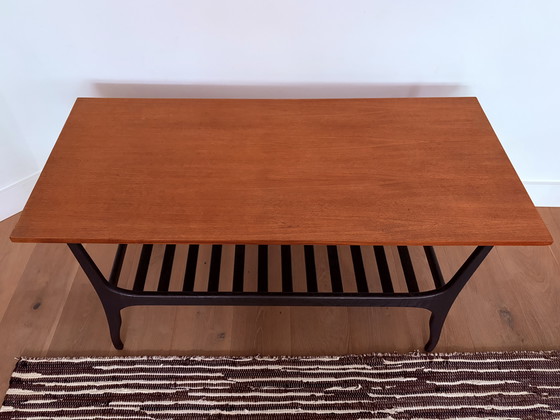 Image 1 of Tavolino da caffè vintage restaurato degli anni '60