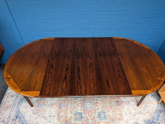 Image 1 of Tavolo da pranzo allungabile vintage, palissandro, anni '60