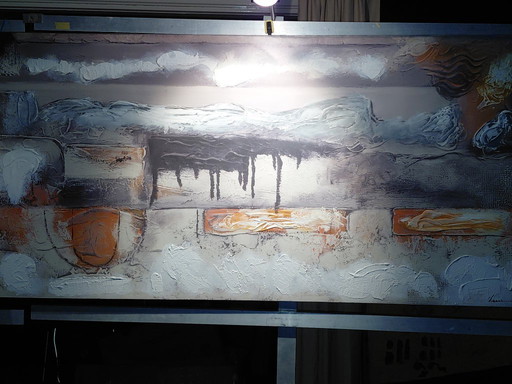 Schilderij/acryl op canvas - by Pieter Lessing