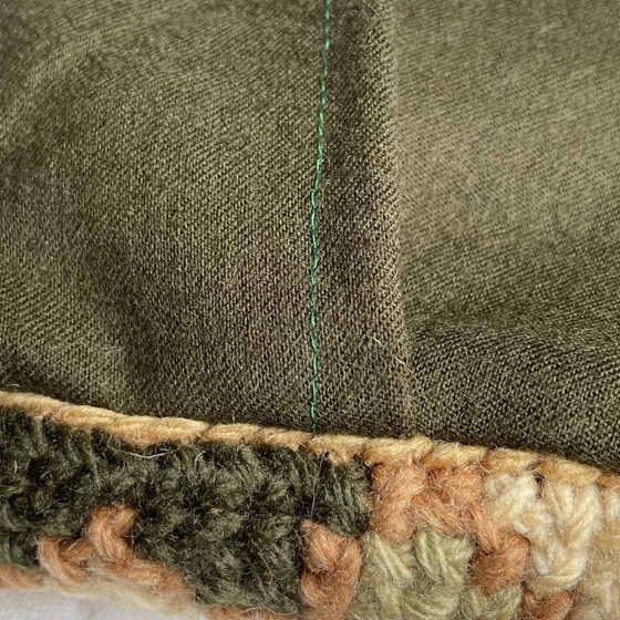Funda de Cojín Geométrica Tejida Arraiolos Portuguesa Antigua – Cojines, Textile (photo 9 of 10)