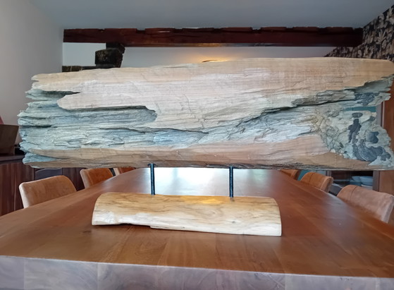 Panneau de Bois Brut Sculpté – Bouddha en Parinirvana – Objets déco, Wood (photo 7 of 7)
