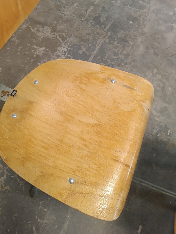 Image 1 of 2 x Stella vintage industriële draaistoelen
