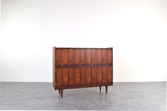 Image 1 of Mid-Century Norwegian Teak Highboard, 1960s.